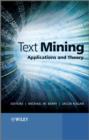 Text Mining : Applications and Theory - eBook