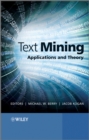 Text Mining : Applications and Theory - Book