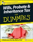Wills, Probate, and Inheritance Tax For Dummies - Book