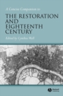 A Concise Companion to the Restoration and Eighteenth Century - eBook