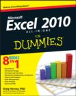 Excel 2010 All-in-One For Dummies - eBook