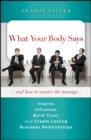 What Your Body Says (And How to Master the Message) : Inspire, Influence, Build Trust, and Create Lasting Business Relationships - eBook