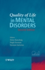 Quality of Life in Mental Disorders - Book