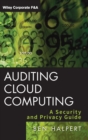 Auditing Cloud Computing : A Security and Privacy Guide - Book