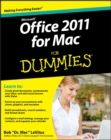 Office 2011 for Mac For Dummies - Book
