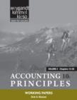 Working Papers : Chapters 13-26 to Accompany Accounting Principles v. 2 - Book