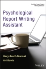 Psychological Report Writing Assistant - Book