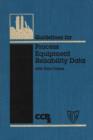 Guidelines for Process Equipment Reliability Data, with Data Tables - eBook