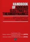 Handbook of Aqueous Electrolyte Thermodynamics : Theory & Application - eBook