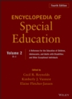 Encyclopedia of Special Education, Volume 2 : A Reference for the Education of Children, Adolescents, and Adults Disabilities and Other Exceptional Individuals - Book
