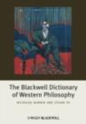 The Blackwell Dictionary of Western Philosophy - eBook