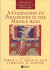 A Companion to Philosophy in the Middle Ages - eBook
