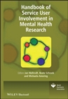 Handbook of Service User Involvement in Mental Health Research - Book