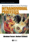 Blackwell Handbook of Social Psychology : Intraindividual Processes - eBook