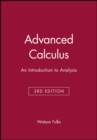 Advanced Calculus : An Introduction to Analysis, Global Edition - Book