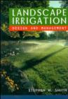 Landscape Irrigation : Design and Management - Book