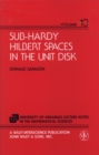 Sub-Hardy Hilbert Spaces in the Unit Disk - Book