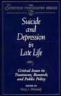 Suicide and Depression in Late Life : Critical Issues in Treatment, Research and Public Policy - Book
