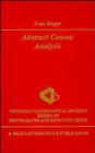 Abstract Convex Analysis - Book