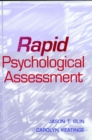 Rapid Psychological Assessment - Book