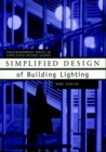 Simplified Design of Building Lighting - Book