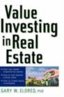 Value Investing in Real Estate - eBook