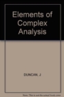 Elements of Complex Analysis - Book