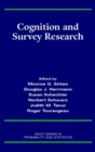 Cognition and Survey Research - Book