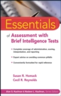 Essentials of Assessment with Brief Intelligence Tests - Book