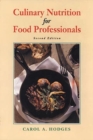 Culinary Nutrition for Food Professionals - Book