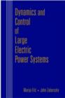 Dynamics and Control of Large Electric Power Systems - Book