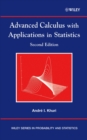 Advanced Calculus with Applications in Statistics - Book