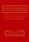 Concise Encyclopedia of Special Education : A Reference for the Education of the Handicapped and Other Exceptional Children and Adults - Book