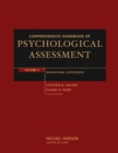 Comprehensive Handbook of Psychological Assessment, Volume 3 : Behavioral Assessment - Book
