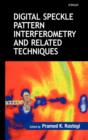 Digital Speckle Pattern Interferometry and Related Techniques - Book