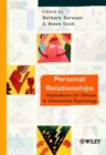 Personal Relationships : Implications for Clinical and Community Psychology - Book