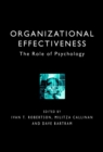 Organizational Effectiveness : The Role of Psychology - Book