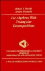 Lie Algebras with Triangular Decompositions - Book
