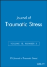 Journal of Traumatic Stress, Volume 18, Number 3 - Book