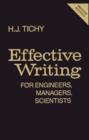 Effective Writing for Engineers, Managers, Scientists - Book