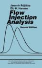 Flow Injection Analysis - Book