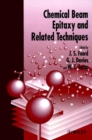 Chemical Beam Epitaxy and Related Techniques - Book