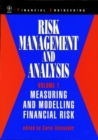 Risk Management and Analysis, Measuring and Modelling Financial Risk - Book