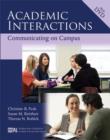 Academic Interactions : Communicating on Campus - Book