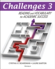 Challenges 3 : Reading and Vocabulary for Academic Success - Book