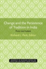 Change and the Persistence of Tradition in India : Five Lectures - Book