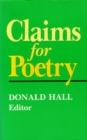 Claims for Poetry - Book