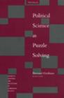Political Science as Puzzle Solving - Book