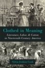 Clothed in Meaning : Literature, Labor, and Cotton in Nineteenth-Century America - Book
