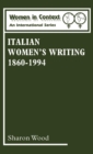Italian Women's Writing, 1860-1994 - Book